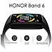 Honor Band 6 Smart Watch Women Men 1,47 ""bracciale Intelligente Amoled Con Spo2 E Pavafattalette Per Il Contacchiano Smart Watch Ip68 Sport Sleep Calorie Per Android Ios (nero)  - Foto miniatura 3