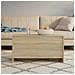 Tavolino Rovere Sonoma 102x55,5x52,5 Cm In Legno Multistrato - Foto miniatura 7