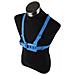 Fascia Elastica Sport Torace Regolabile Dcs121 Per Action Cam Blu Per  Gopro Hero - Nilox - Trevi - Foto miniatura 3