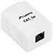 Presa Di Superficie Lanberg Con 1 X Rj45 Cat. 5e Utp Non Schermato - Foto miniatura 2