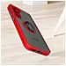 Cover Per Samsung S23 Bimateria Anello Metallico Supporto Bordo Rosso - Foto miniatura 2