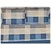 Completo Lenzuola Letto Morbida Flanella 100% Cotone Dis.scotland Maxi Azzurro - Foto miniatura 4