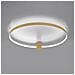 Sollux Lighting Lampada Da Soffitto Rio 55 Golden Led 4000k Th. 223 - Moderno Lampada A Soffitto D'oro 12.5x55x62 Cm - Foto miniatura 5