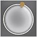 Sollux Lighting Lampada Da Soffitto Rio 55 Golden Led 4000k Th. 223 - Moderno Lampada A Soffitto D'oro 12.5x55x62 Cm - Foto miniatura 1