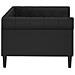 Letto Da Giorno Nero 90x190 Cm In Similpelle - Foto miniatura 3