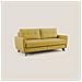 Callisto Divano letto matrimoniale in tessuto morbido impermeabile T02 208 cm (mat. 160x197) giallo - Foto miniatura 1