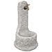 Fontana Centrale Sasso Grigio 43xh82cm Decogarden - Foto miniatura 1