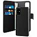 Custodia Per Huawei P40 Folio 2 In 1 Con Cover Magnetica E Portacarte, Nero - Foto miniatura 1