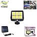 Faretto 6 Led Cob 12w Esterno Pannello Solare Sensore Movimento Crepuscolare 562 - Foto miniatura 2