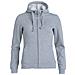 Basic Hoody Full Zip Lady Grigio Melange M - Foto miniatura 1