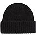 Satin Label Beanie Beanie Berretto Pelle Accessori Donna Nero Eu One Size, K60k611161 Bax - Foto miniatura 2