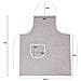 Pack 2 Pezzi Grembiule Cucina Chef Casa Con Tasche Modello Tinta Unita Beige - Foto miniatura 4