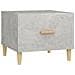 Tavolini Salotto 2pz Grigio Cemento 50x50x40 Legno Multistrato - Foto miniatura 5