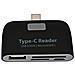 Lettore Di Schede Type-c - Hub Usb E Funzionalità Otg Black - Foto miniatura 2