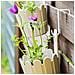 Piccoli Ganci Per Recinzione Da 15 Cm Per Vasi Di Fiori, Ringhiere E Cesti Sospesi - Confezione Da 5 White - Foto miniatura 6