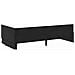 Cornice del letto ad angolo Altro con testiera Nero 90 x 190 cm - Foto miniatura 7