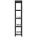 Libreria Grigio sonoma 60 x 30 x 153 cm Legno multistrato - Foto miniatura 6