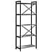 Libreria Grigio sonoma 60 x 30 x 153 cm Legno multistrato - Foto miniatura 7