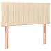 Giroletto a Molle con Materasso Crema 120x190 cm in Tessuto - Foto miniatura 7