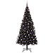 Albero di Natale con 300 LED con supporto Nero 210 cm PVC - Foto miniatura 3