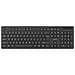 KB-02 tastiera Casa /ufficio USB QWERTY Nero - Foto miniatura 1