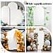 Copertura Ad Arco A U Bianca 220x120cm - Perfetta Per Matrimoni, Feste E Sfondi Fotografici - Foto miniatura 3