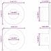 Tappi per tavolo da calciobalilla 10 pcs Nero 3 x 3 x 1,4 cm - Foto miniatura 6
