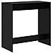 Tavolo da bar Rovere Nero 102 x 50 x 103,5 cm Legno multistrato - Foto miniatura 1