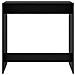 Tavolo da bar Rovere Nero 102 x 50 x 103,5 cm Legno multistrato - Foto miniatura 4