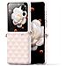 Cover con Tapa per Magic V Flip 5G - TPU+Pelle /PU, Rosa - Foto miniatura 4