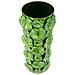 Vaso Drop Alto Verde Con Applicazioni Floreali In Rilievo - Foto miniatura 3