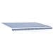 Tenda retrattile manuale con LED Blu e Bianco 5 x 3 m - Foto miniatura 5