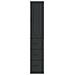Set di armadi 2 pcs Nero 33 x 34,5 x 87 cm Legno ingegnerizzato - Foto miniatura 4