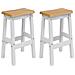 Sgabello da Bar Alto EKAI 2 pcs Bianco 40 x 29 x 63 cm - Foto miniatura 1