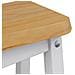Sgabello da Bar Alto EKAI 2 pcs Bianco 40 x 29 x 63 cm - Foto miniatura 7