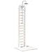 Doccia da esterno 223 cm Legno massello di pino e acciaio inox - Foto miniatura 1