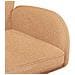 Sedie da pranzo girevoli 6 pcs Bouclé Beige 54 x 58 x 87 cm - Foto miniatura 6