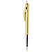 1 Penna A Sfera Bic M10 Shine Gold Inchiostro Blu Punta 1 Mm A Scatto Con Clip - Foto miniatura 1