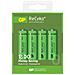 IC-GP201144 - Blister 4 Batterie Ricaricabili AA Stilo 1300mAh GP ReCyko - Foto miniatura 1