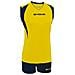 Kit Volley Spike Completino Per La Pallavolo Di Maglia Smanicata E Pantaloncino Di Colore Giallo / blu Taglia Xl - Foto miniatura 1
