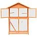Gabbia per Uccelli in Legno di Pino e Abete 125,5x59,5x164 cm - Foto miniatura 3