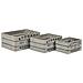 Parker - Set Di 3 Cassette In Legno - Foto miniatura 2