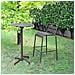 Opera - Sgabello Da Giardino Impilabile In Ferro - Foto miniatura 4