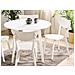Set Di 2 Sedie Da Pranzo Bianco Roxby - Foto miniatura 3