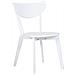 Set Di 2 Sedie Da Pranzo Bianco Roxby - Foto miniatura 4