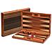 Set Da Gioco Per Backgammon Intarsiato In Legno, Pasadena - 15 Pollici - Con Pezzi Di Gioco In Acrilico E Tazze Di Dadi In Legno - Foto miniatura 1
