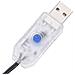 Stringa LED con 400 Luci LED Pastello Multicolore 40 m in PVC - Foto miniatura 4