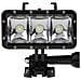 Puluz Torcia Flash 3 Led Impermeabile Universale Per Gopro Hd Hero - Nylox - Action Cam Black - Foto miniatura 2