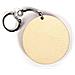 30 Portachiavi Rotondi In Legno Ø 5,5 Cm - Foto miniatura 1
