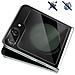 Vetro Temperato Schermo Per Samsung Z Flip5 E Protezione Fotocamera 3d Nero - Foto miniatura 3